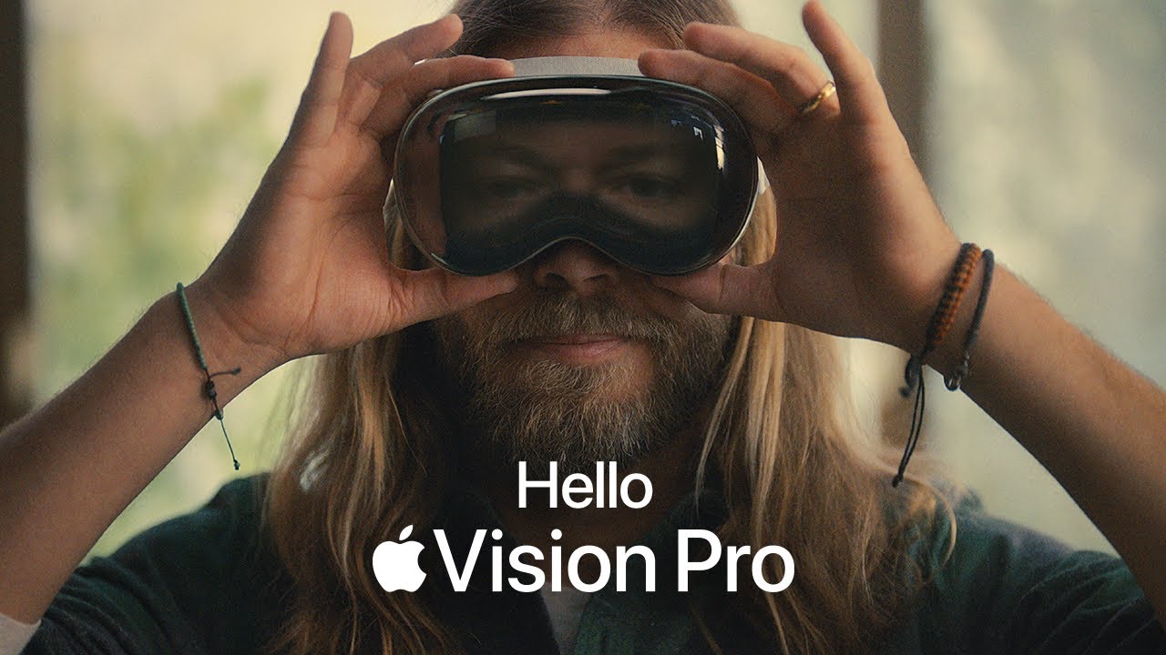 Официальный ролик Apple Vision Pro